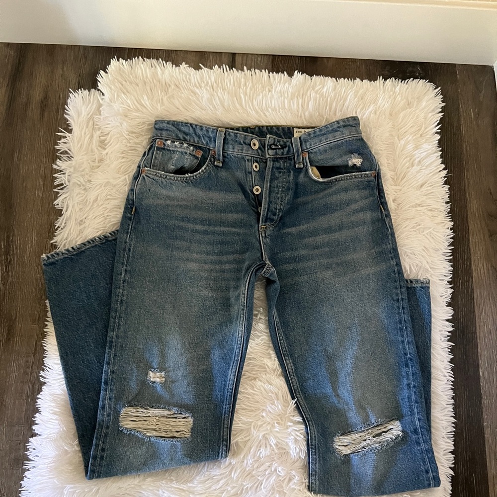 Rag n’ Bone button fly jeans